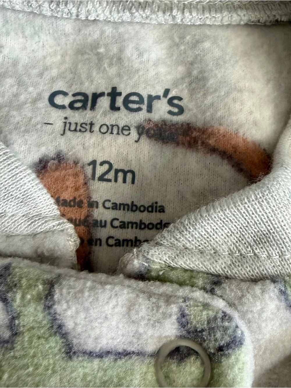 Carters carter’s fleece